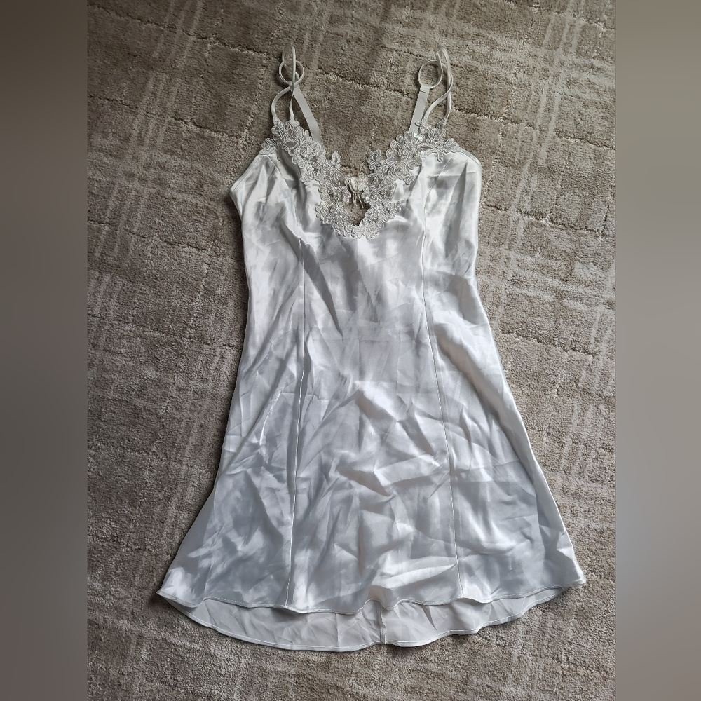 White Slip Dress